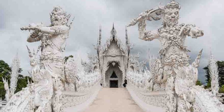 White Temple thailand